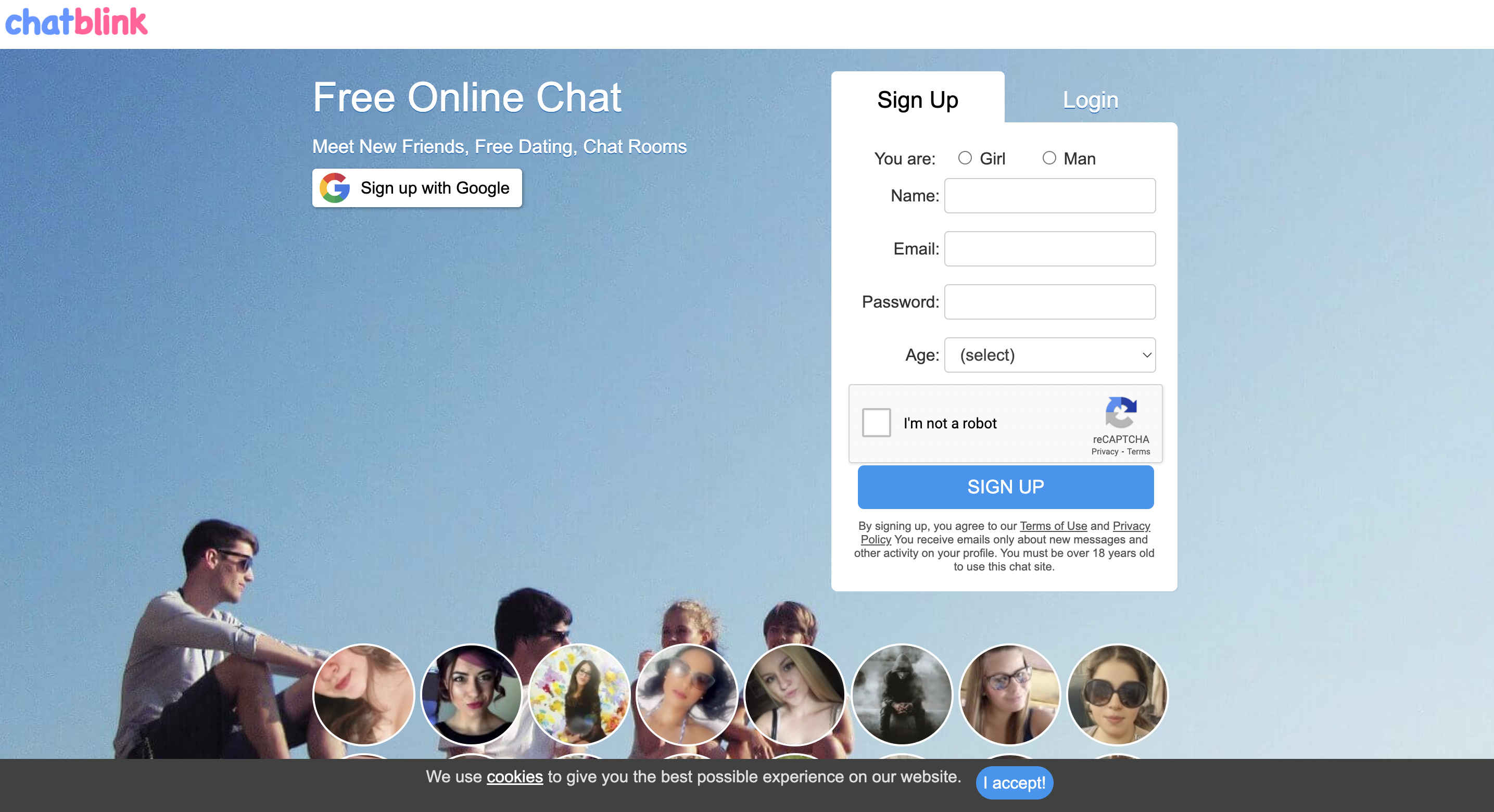 Chatblink İncelemesi – Ücretsiz Çevrimiçi Sohbet